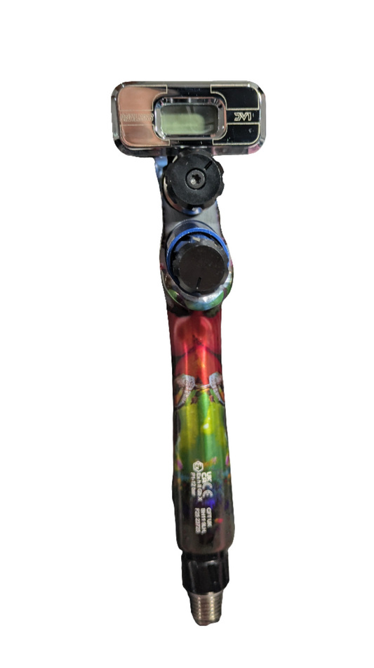 LIMITED EDITION DEVILBISS DV1 GLASURIT 100 SPRAY GUN W/DIGITAL GAUGE