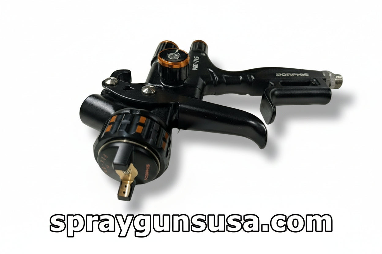 PORPHIS PRD-715 1.2mm MP SPRAY GUN (Gun Only/No Cup)