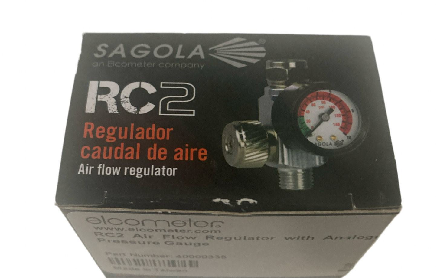 SAGOLA RC2 REGULATOR WITH ANALOG GAUGE