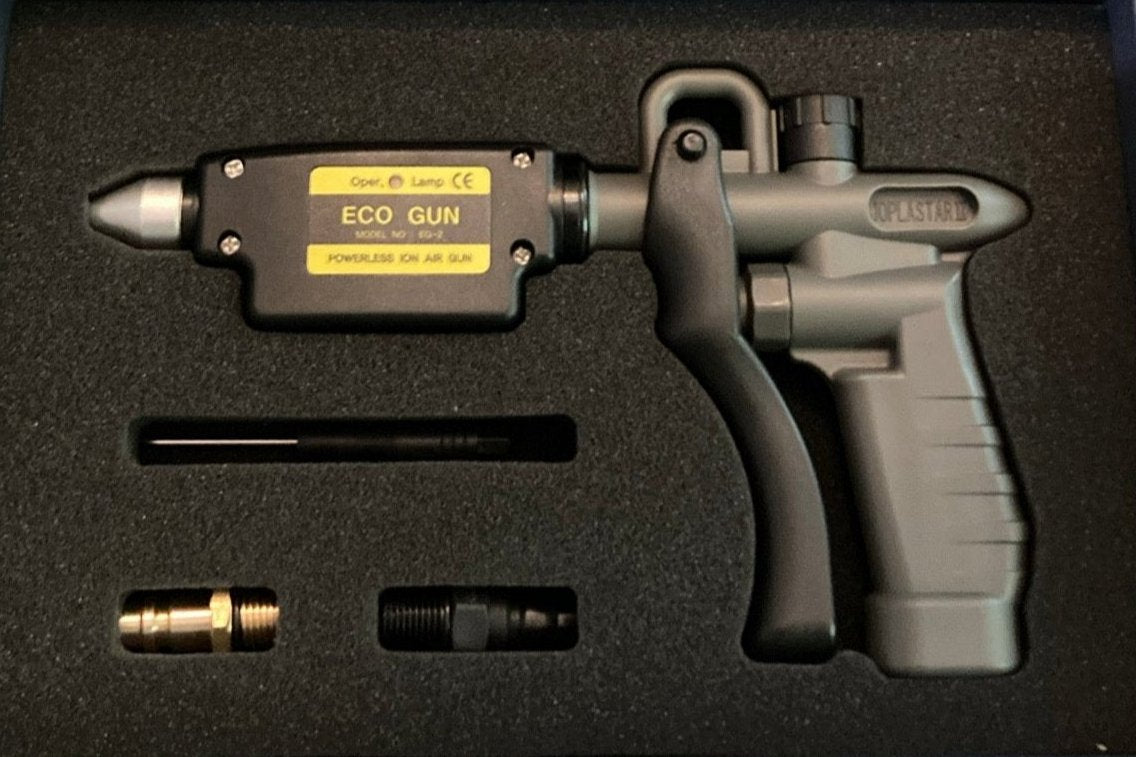 UNICELTIC ECOGUN, POWER CORDLESS ANTI-STATIC GUN, IONIZING AIR GUN