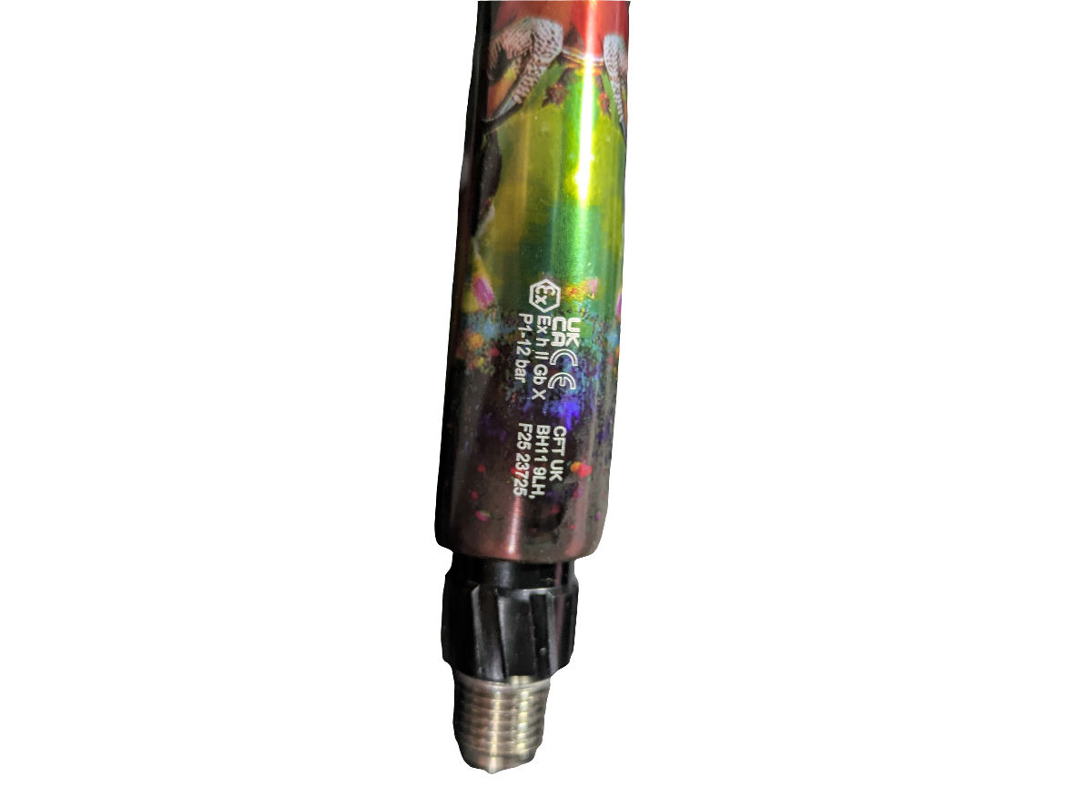 LIMITED EDITION DEVILBISS DV1 GLASURIT 100 SPRAY GUN W/DIGITAL GAUGE