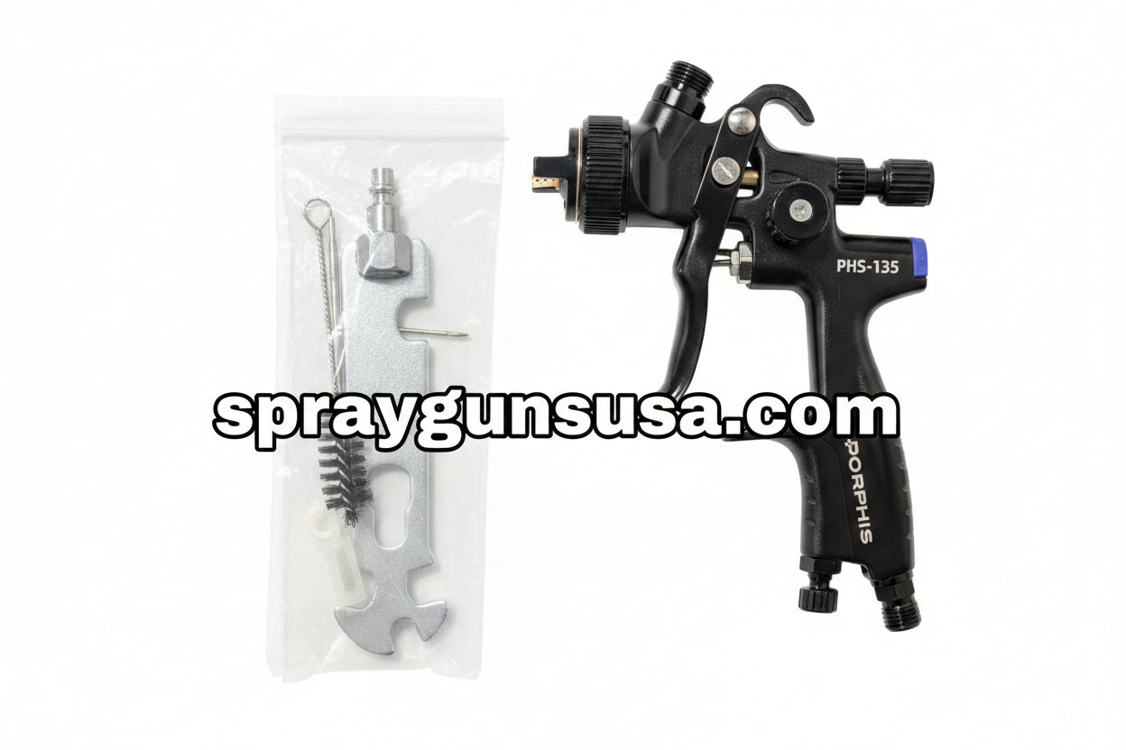 PORPHIS PHS-135 SPRAY GUN (Gun Only / No Cup)