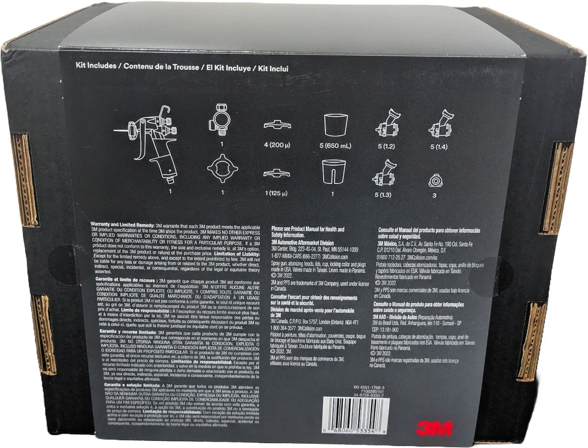 3M PERFORMANCE SPRAY GUN KIT 26778